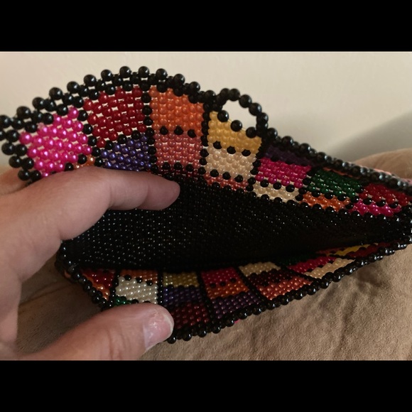 Beaded handmade wallet one of a kind! - Picture 4 of 8